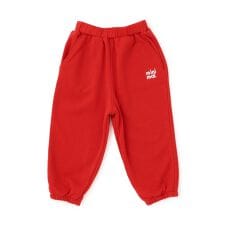 ワンポイント裏毛パンツ