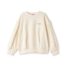 裏毛バックプリントプルオーバー