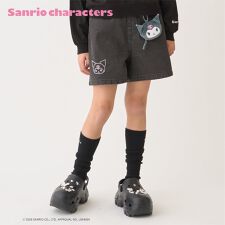 【サンリオキャラクターズ】デニムショートパンツ