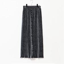 ベロアプリーツスカート