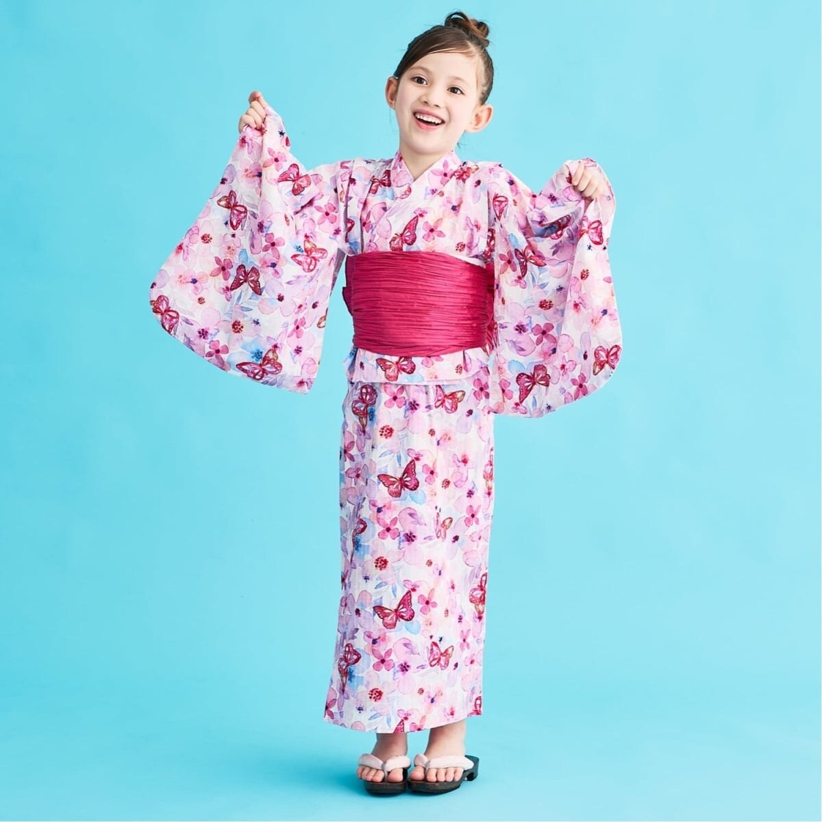 kate spade new york kids 浴衣　140センチ スプリングガーデン浴衣【接触冷感】 | ケイト・スペード ニューヨーク