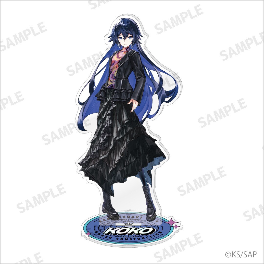 神椿 罪十罰 アクスタ グッズ-スタンドポップ】TVアニメ『神椿市建設中。』 輪廻 此処 BIG