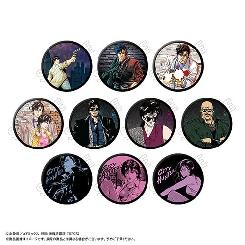 シティーハンター 40周年記念 フォト風カードコレクション 缶バッジ 箔押しレア ANICRAFT on X: 