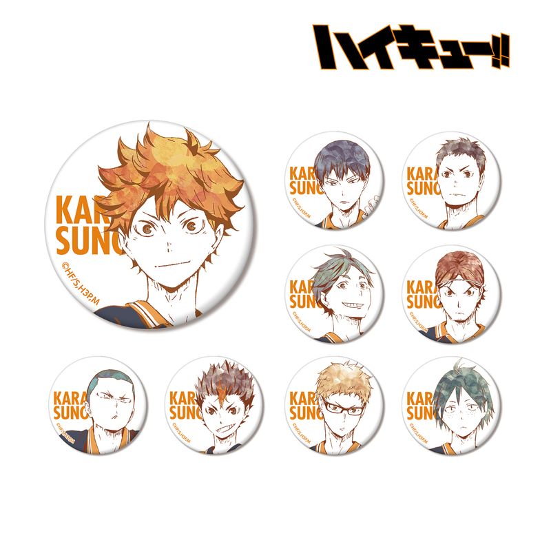 ハイキュー‼︎ 極楽湯 黒尾鉄朗 トレーディング缶バッジ 第1弾 お風呂