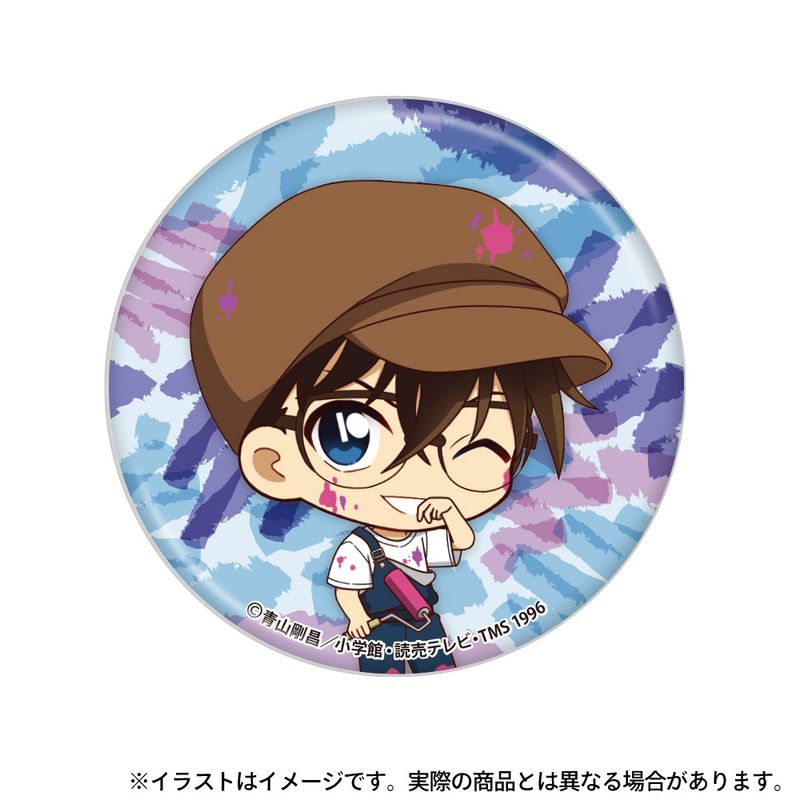 名探偵コナン_丸型缶バッジ 江戸川コナンSD(アート) | colleize