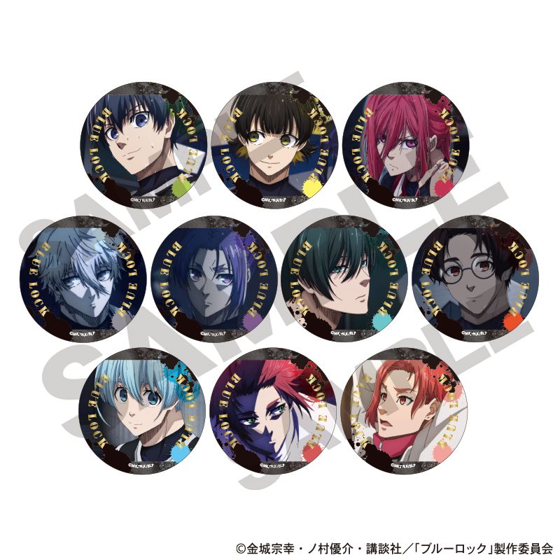 ブルーロック_トレーディング箔押し缶バッジ 【コンプリートBOX／10個