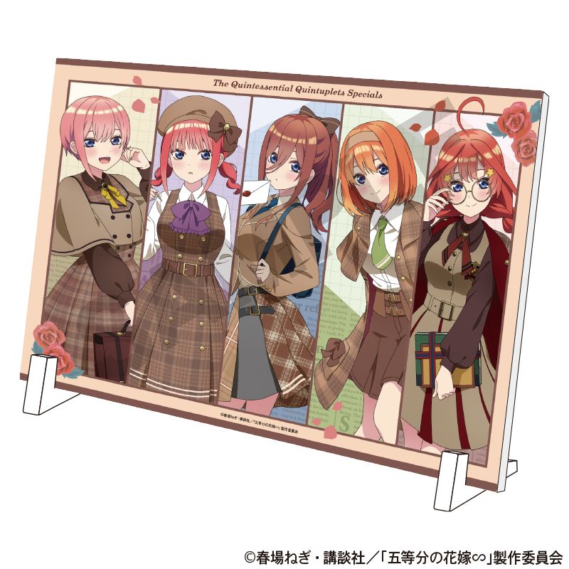 五等分の花嫁_A4アクリルパネル カレッジスタイル | colleize | マルイ