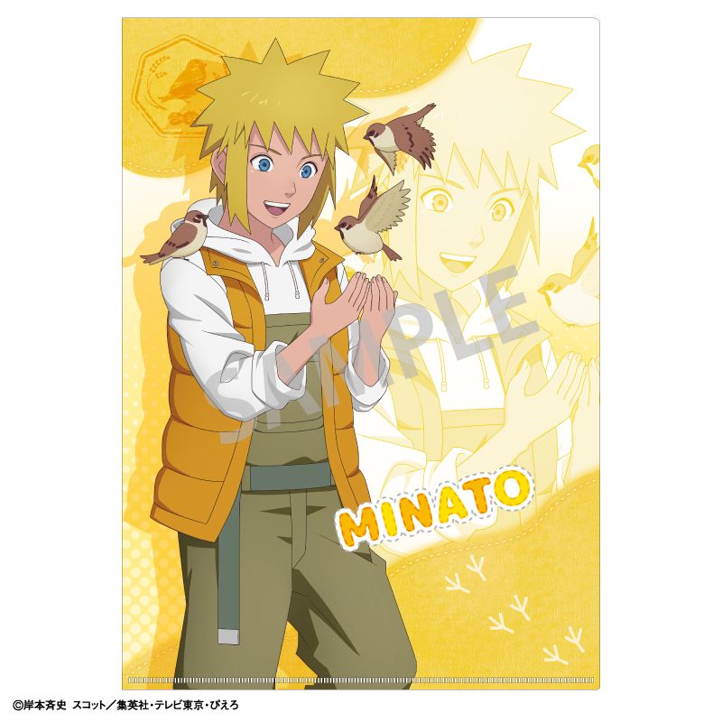 NARUTO J-WORLD 絆 ナルト、クシナ、ミナト クリアファイル NARUTO J-WORLD 絆 ナルト、クシナ、ミナト クリアファイル