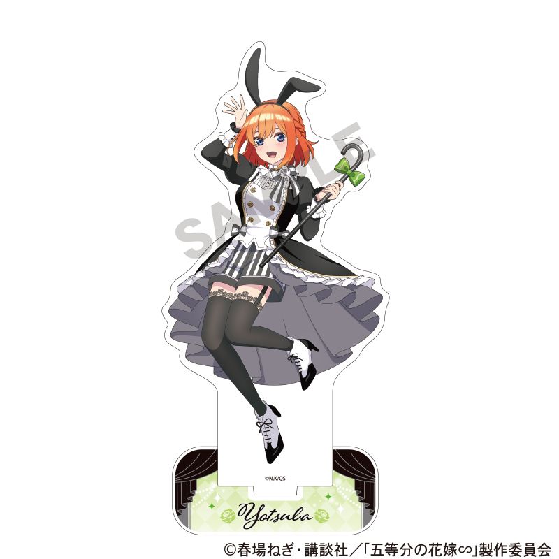 五等分の花嫁_アクリルスタンド 中野四葉 モノクロバニードレス