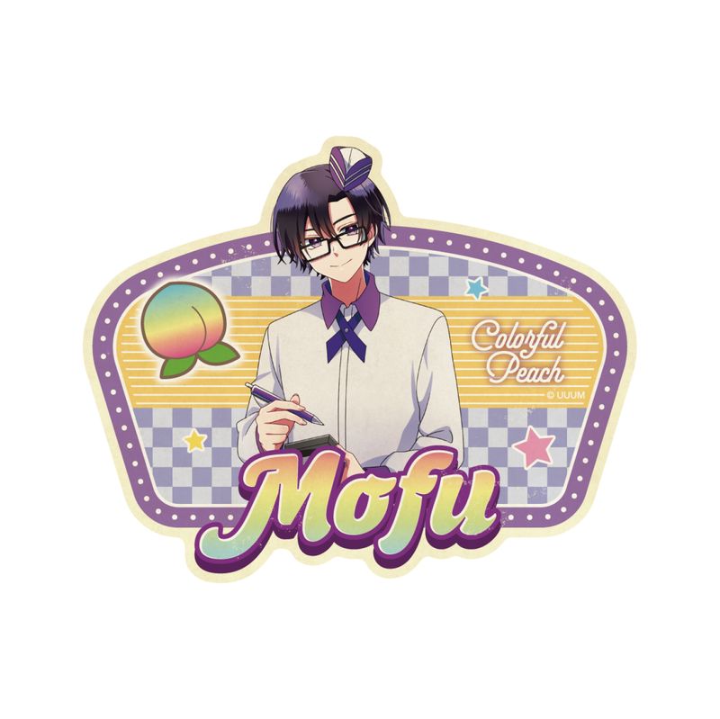 カラフルピーチ_トラベルステッカー ダイナー もふ | colleize