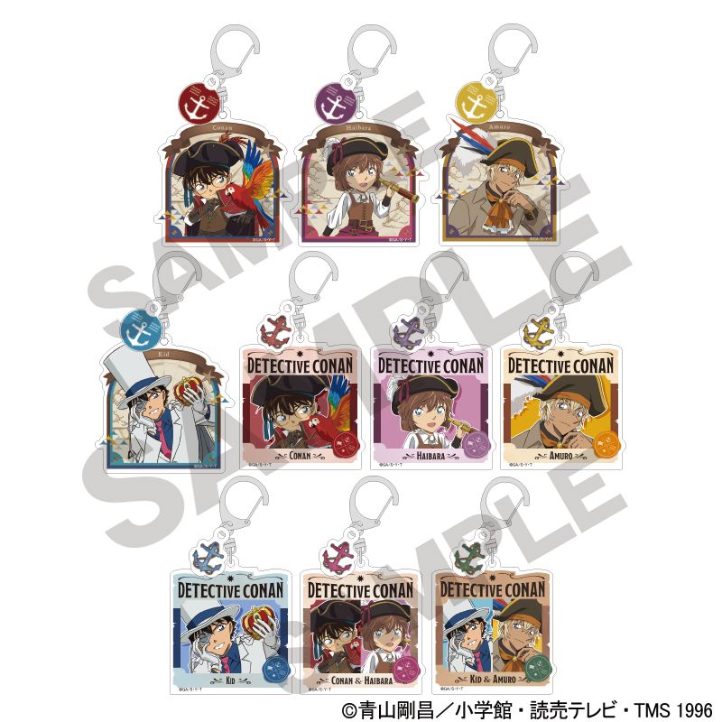 名探偵コナン 大岡紅葉＆伊織無我 アクリルキーホルダーvol.3