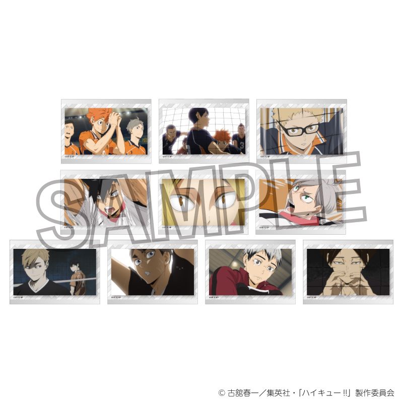 ランダム】ハイキュー!!_トレーディングステッカー BOX1【BOX/10PCS