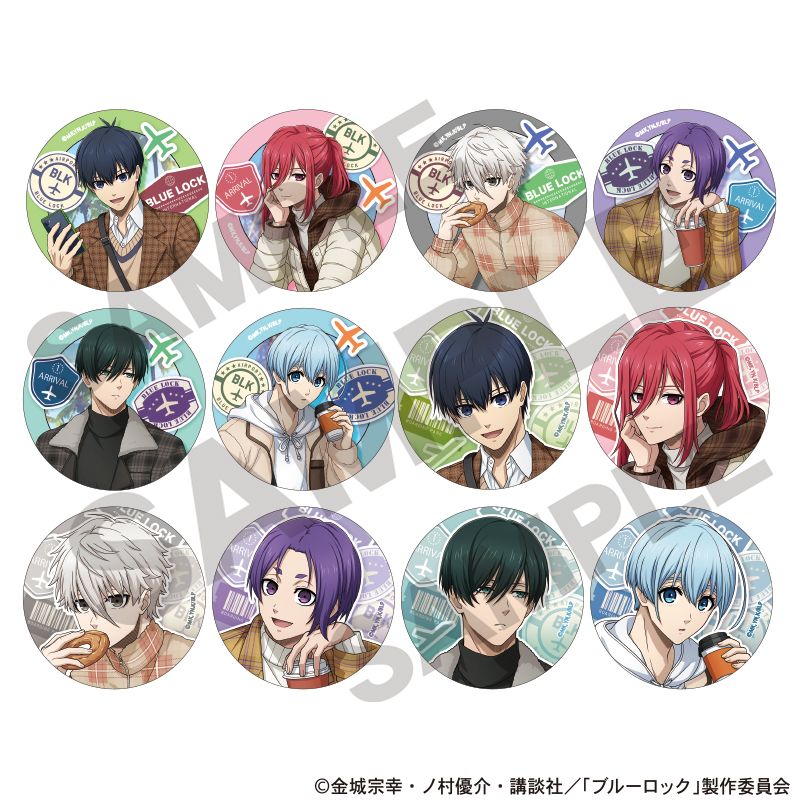 ブルーロックナポレオンジャケット✖️鷹缶バッジ第一弾、第二弾 TVアニメ『ブルーロック』「ナポレオンジャケット×鷹」がテーマ