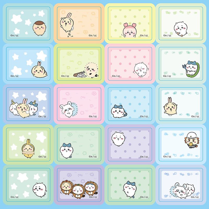 ちいかわ スケジュールデコシール 2種　10セット　20 パッケージ ちいかわ_スケジュールデコシール(2) | colleize | マルイウェブチャネル