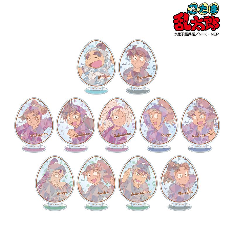 忍たま乱太郎_トレーディング プリズムパターン アクリルスタンド ver