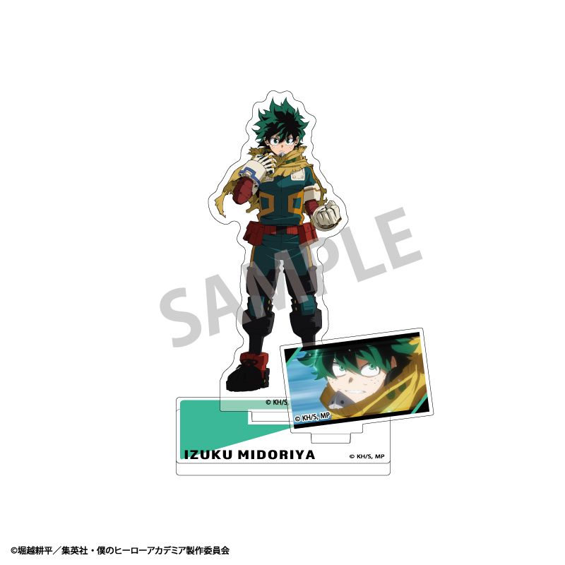 僕のヒーローアカデミア　緑谷出久　アクリルスタンド　キーホルダー　16点セット 緑谷出久 まとめ売り アクリルスタンド キーホルダー 僕のヒーロー