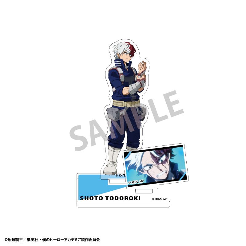 ☆ヒロアカ☆轟焦凍☆アクリルスタンド☆その他☆まとめ売り☆22点セット☆ 僕のヒーローアカデミア 背景ポストカード付アクリルスタンド