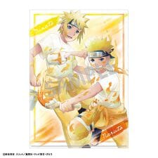 colleize(colleize)のNARUTO-ナルト- 疾風伝_A4シングルクリアファイル_うずまきナルト&波風ミナト/ペイント/カ