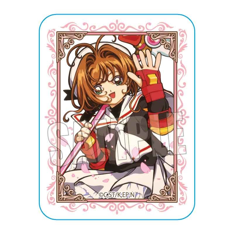 カードキャプターさくら25_ウッドコースター/木之本 桜(水色