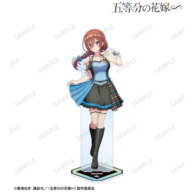 五等分の花嫁∽_rockin'starコラボ 描き下ろし 中野三玖 ロック
