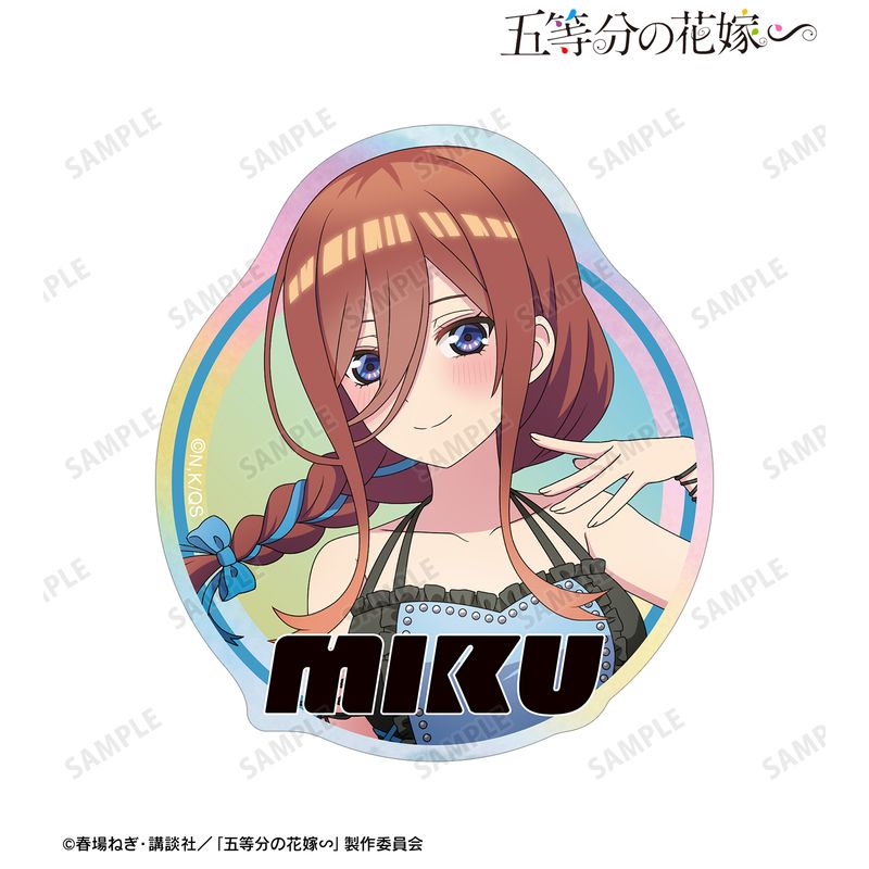 五等分の花嫁∽_rockin'starコラボ 描き下ろし 中野三玖 ロックアイドル