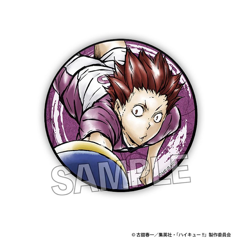 ハイキュー!!_激闘!! ギラギラ缶バッジ 天童 覚 | colleize | マルイ