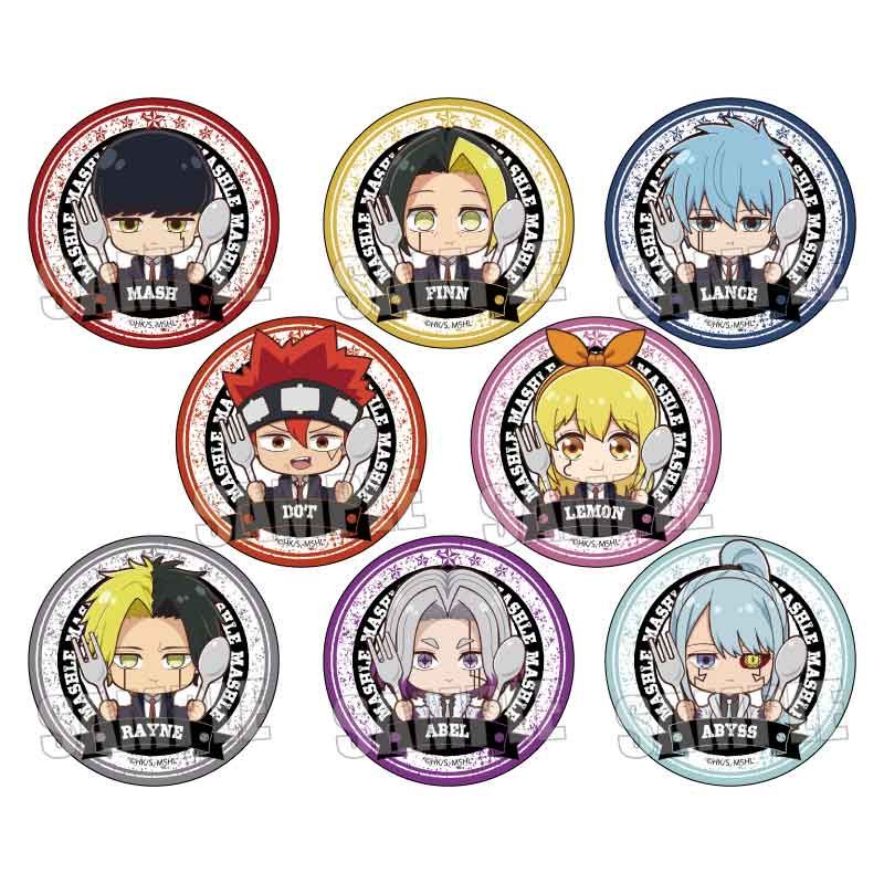 マッシュル-MASHLE-_トレーディング缶バッジ/ごちきゃら【BOX／8