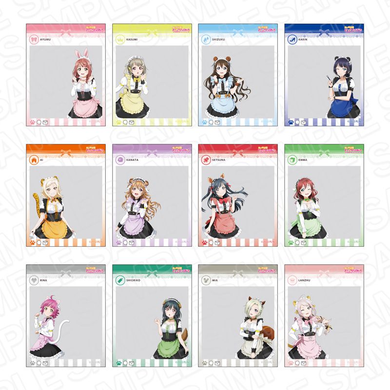 キャラクターグッズ ラブライブ 虹ヶ咲学園 アクリルスタンド 12種