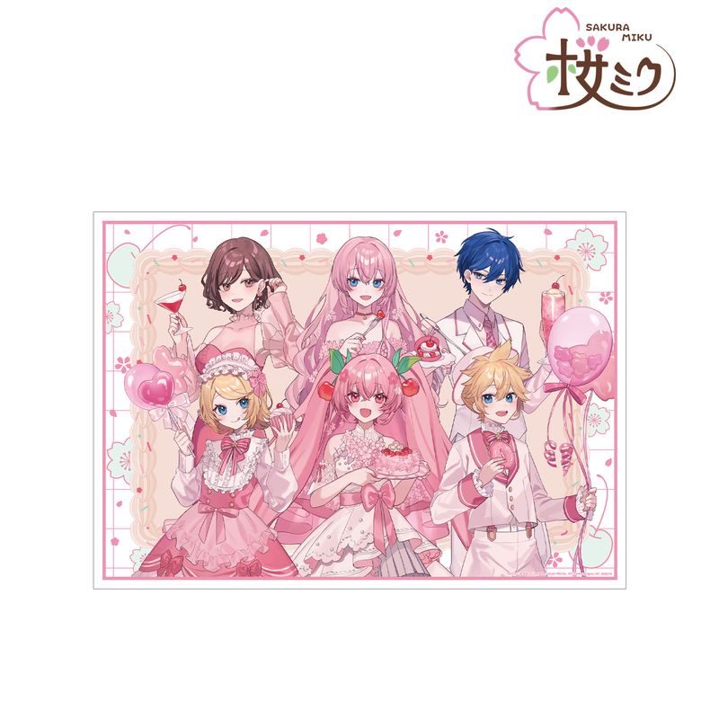 桜ミク 初音ミク 缶バッジ 桜パーティー Ver. しゅがお ロフト 50個 桜ミク 初音ミク 缶バッジ 桜パーティー Ver. しゅがお ロフト 50個