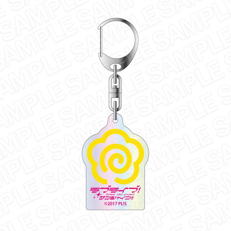 ラブライブサンシャイン　国木田花丸　A賞　カラビナ　アクキー ラブライブ!サンシャイン!!_オーロラアクリルキーホルダー 国木田花丸