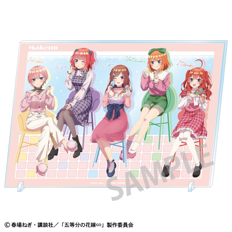 五等分の花嫁_A4アクリルパネル_メイクアップ | colleize | マルイ