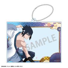 colleize(colleize)のNARUTO_フォトフレームキーホルダー_うちはサスケ_舞踊