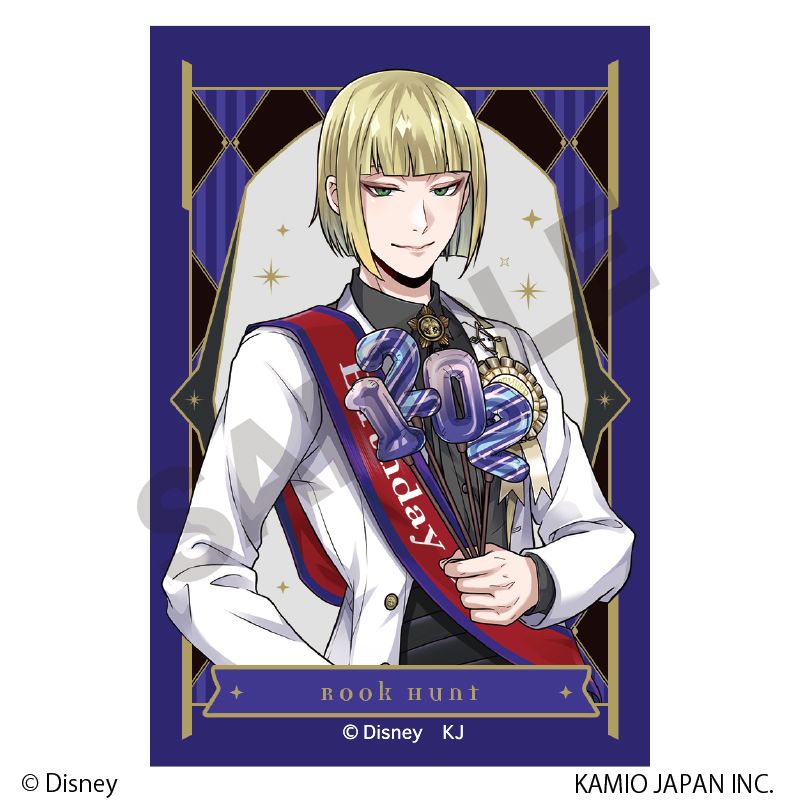 ツイステッドワンダーランド_缶マグネット ルーク・ハント