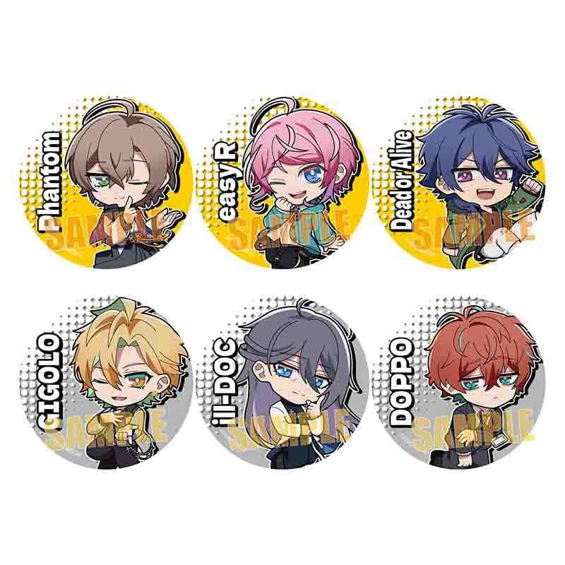 ヒプノシスマイク マルイ2025 グリッター 缶バッジ ハロウィンver