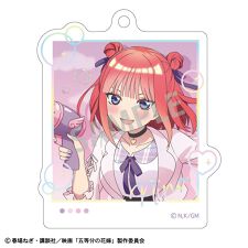 colleize(colleize)の映画 五等分の花嫁_オーロラ箔押しキーホルダー_中野二乃_バブルガン