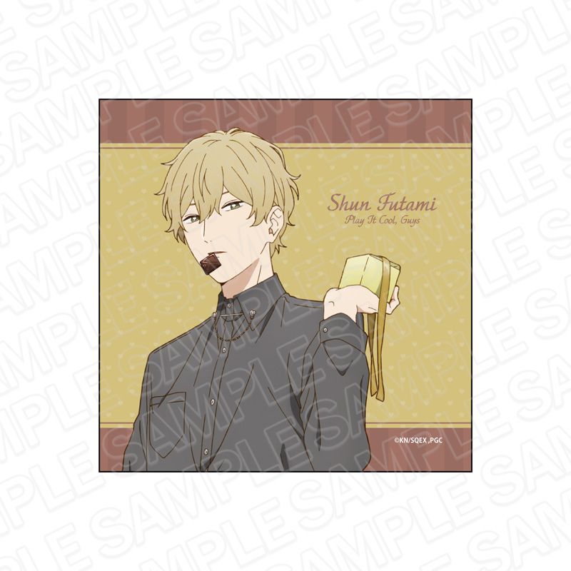 クールドジ男子 二見 瞬 等身大タペストリー クールドジ男子_マイクロファイバー 二見 瞬 Valentine ver