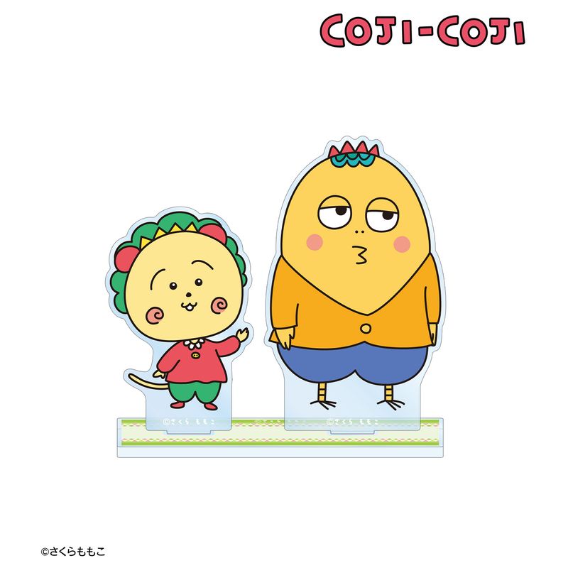 こじこじ コジコジ_コジコジ＆次郎 パーツ付きBIGアクリルスタンド ver.A