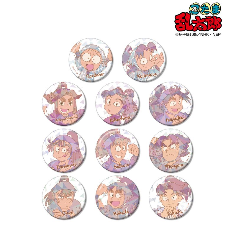 忍たま乱太郎_まるかくカンバッジ 1pcs | colleize | マルイウェブチャネル