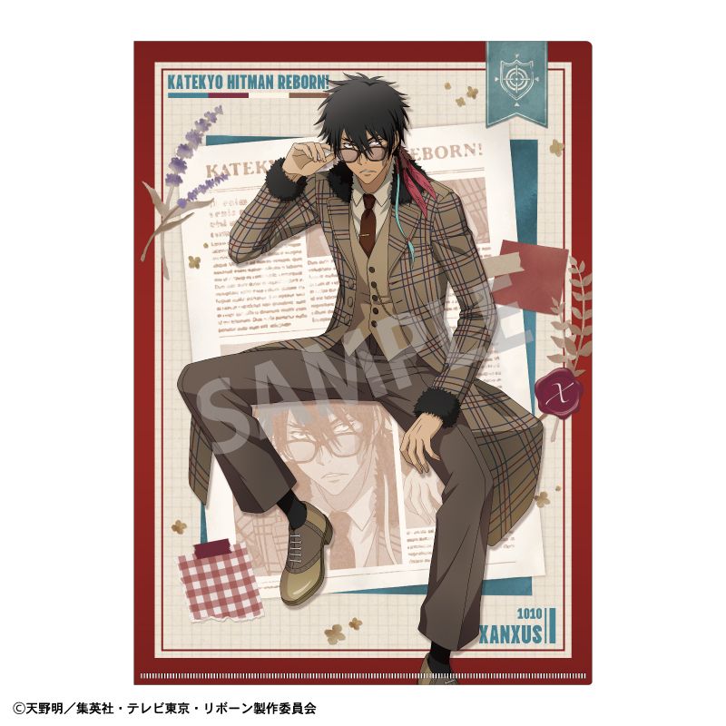 家庭教師ヒットマンREBORN!_A4シングルクリアファイル_XANXUS/英国