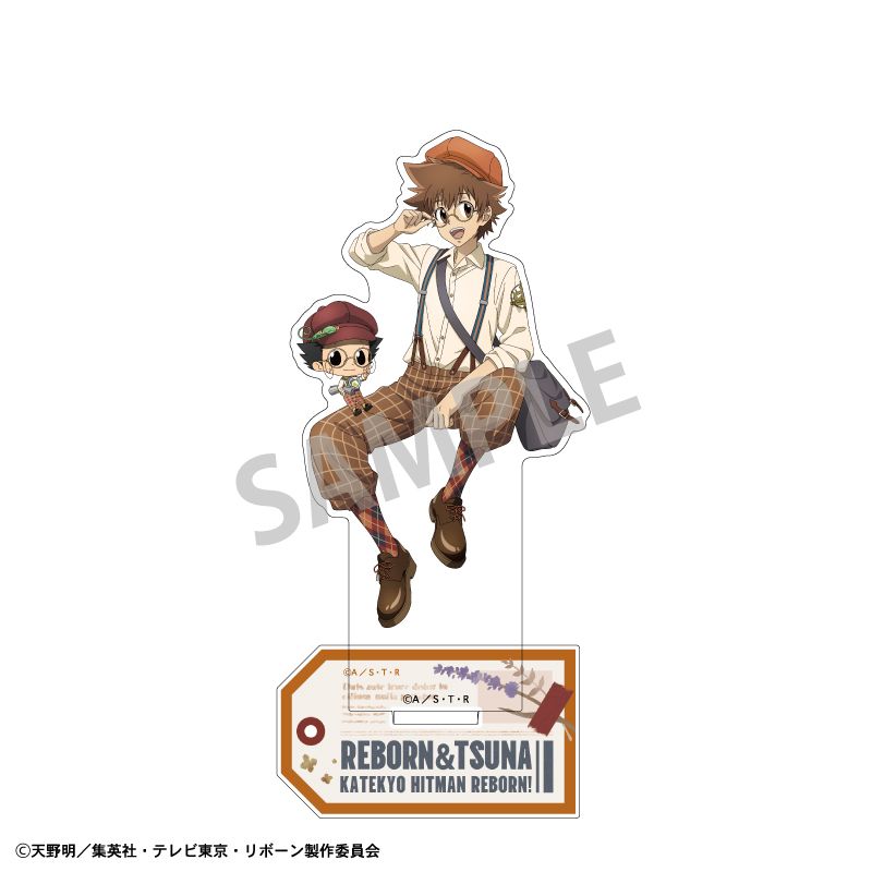 家庭教師ヒットマンREBORN!_アクリルスタンド_リボーン&沢田 綱吉/英国