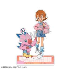 デジモンアドベンチャー_アクリルスタンド_武之内空&ピヨモン/リンク 