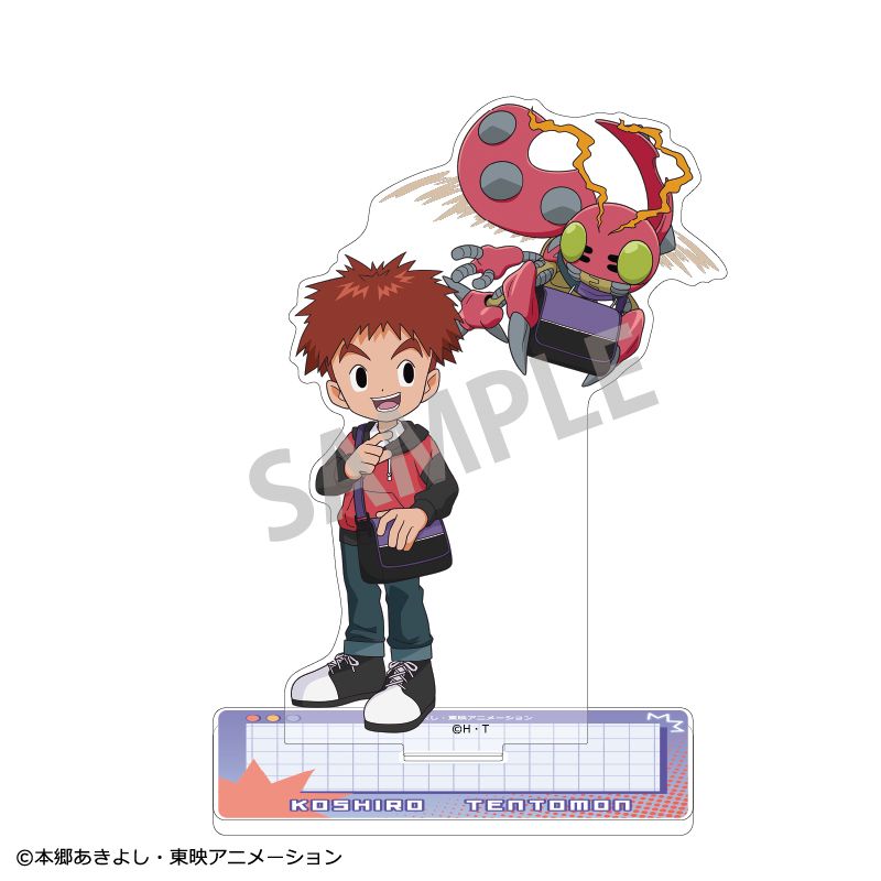 デジモンアドベンチャー_アクリルスタンド_ 泉光子郎&テントモン