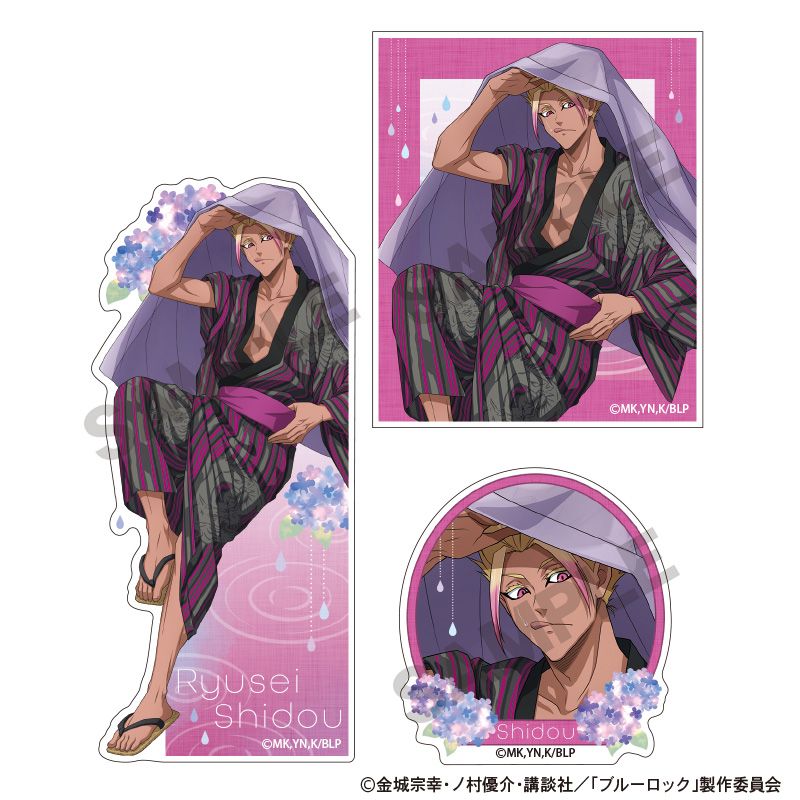 ブルーロック_ステッカーセット 士道龍聖 五月雨 | colleize | マルイ