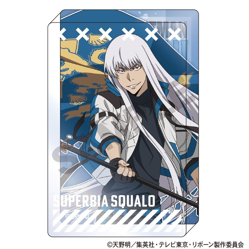 家庭教師ヒットマンREBORN!_アクリルブロック S・スクアーロ フラッグ