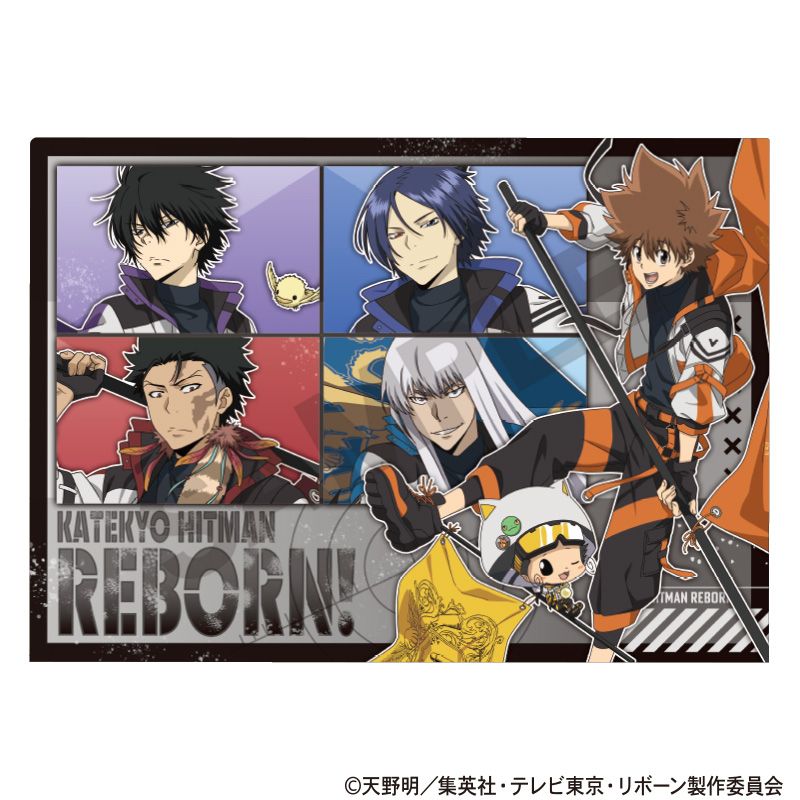 家庭教師ヒットマンREBORN!_シングルクリアファイル 集合 フラッグ