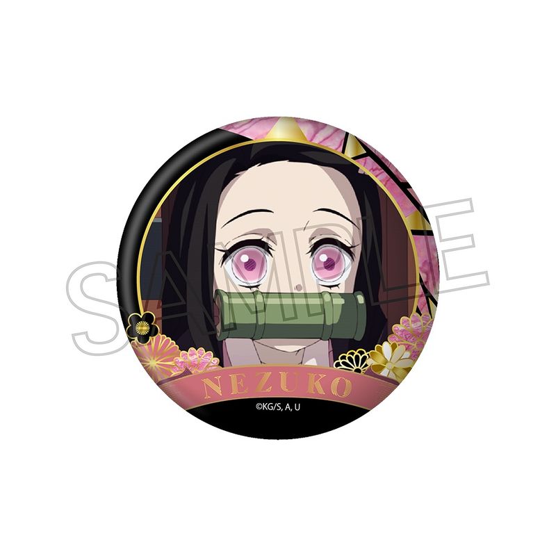 鬼滅の刃_螺鈿風シリーズ缶バッジ Vol.4 竈門禰豆子 | colleize