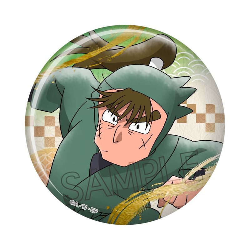 忍たま乱太郎_箔押し缶バッジ 中在家長次 | colleize | マルイウェブ