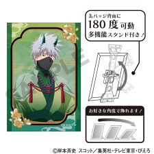 NARUTO_アート缶バッジ はたけカカシ 鬼 | colleize | マルイウェブ 