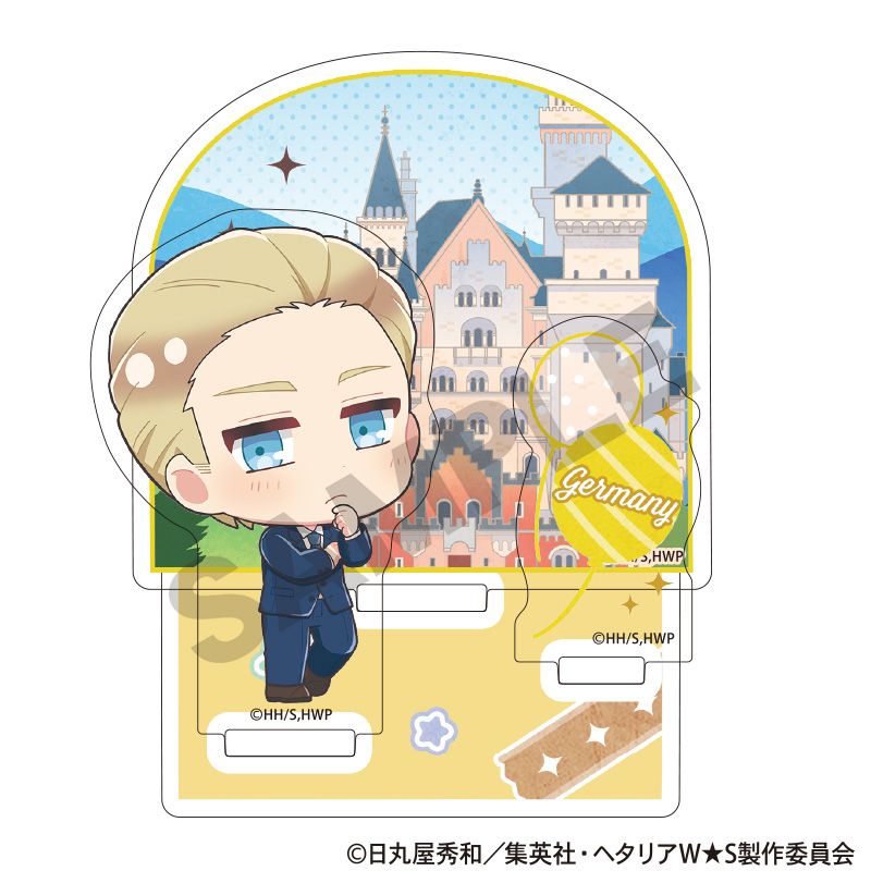 ヘタリア World☆Stars_ジオラマアクリルスタンド ドイツ ちまにわ