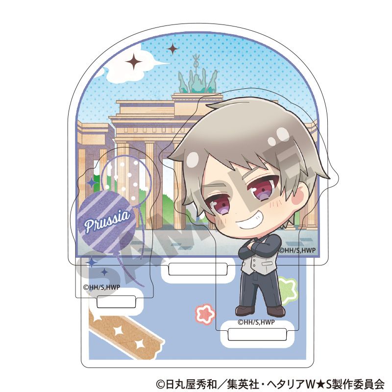 ヘタリア World☆Stars アクリルスタンド イギリス 食べ歩き